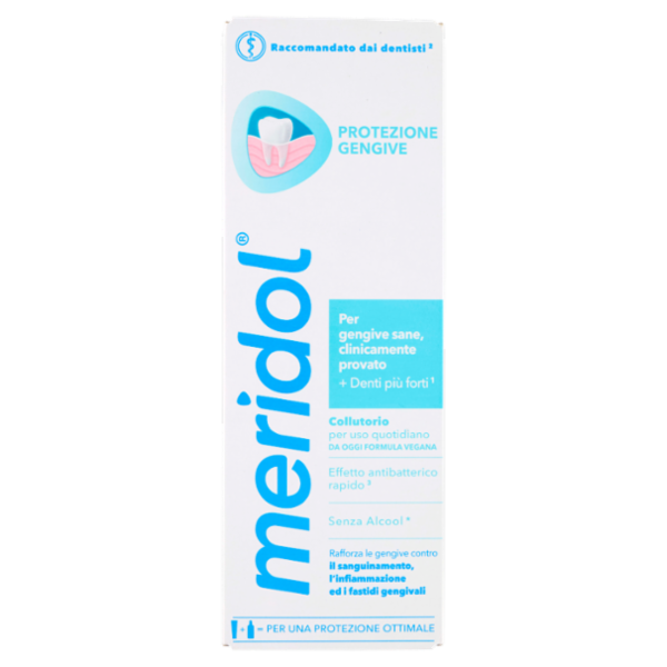 meridol collutorio Protezione Gengive con effetto antibatterico rapido 400 ml