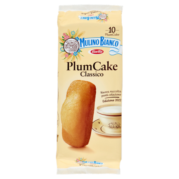 Mulino Bianco PlumCake Merenda con Yogurt Italiano 10 pezzi 330 g