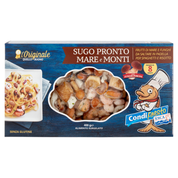 Esca Condipresto Sugo Pronto Mare e Monti 400 g