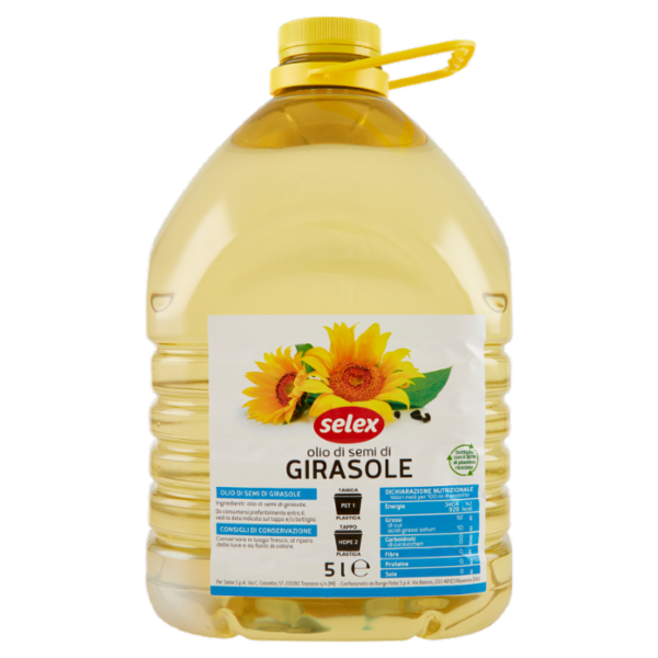 Selex Olio di Semi di Girasole 5 L