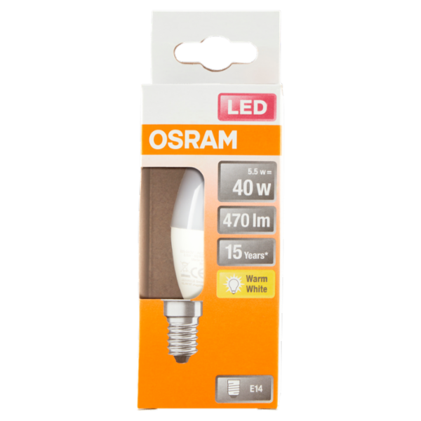 Osram Led Star Classic B 40 Warm White 5.5 W E14