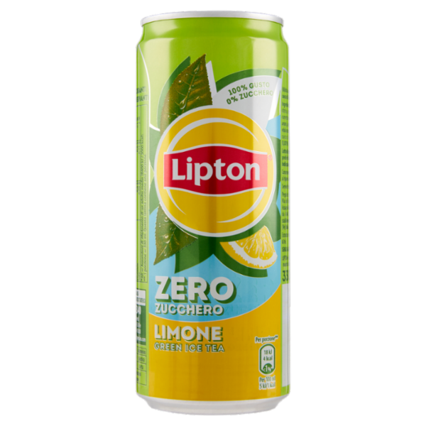 Lipton Limone Green Ice Tea Zero Zucchero 330 ml