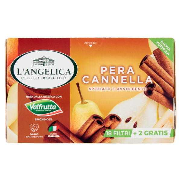 L'Angelica Pera Cannella 18 Filtri + 2 Gratis 36 g