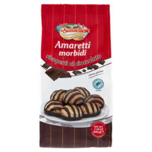 La Sassellese Amaretti Morbidi Ricoperti Al Cioccolato 200 g