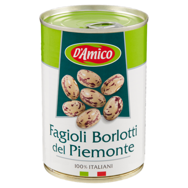 D'Amico Fagioli Borlotti del Piemonte 400 g