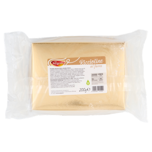 la Sorgente Riccioline al farro 200 g