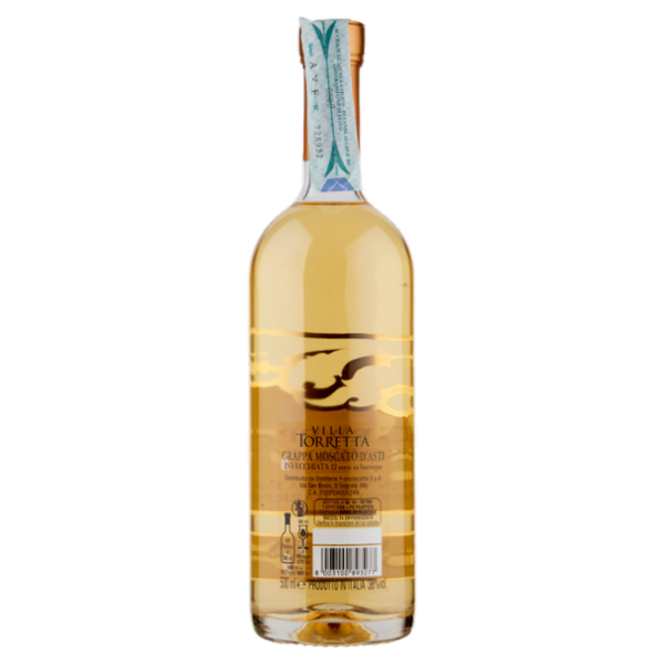 Villa Torretta Grappa Moscato d'Asti Invecchiata 12 Mesi in Barrique 500 ml