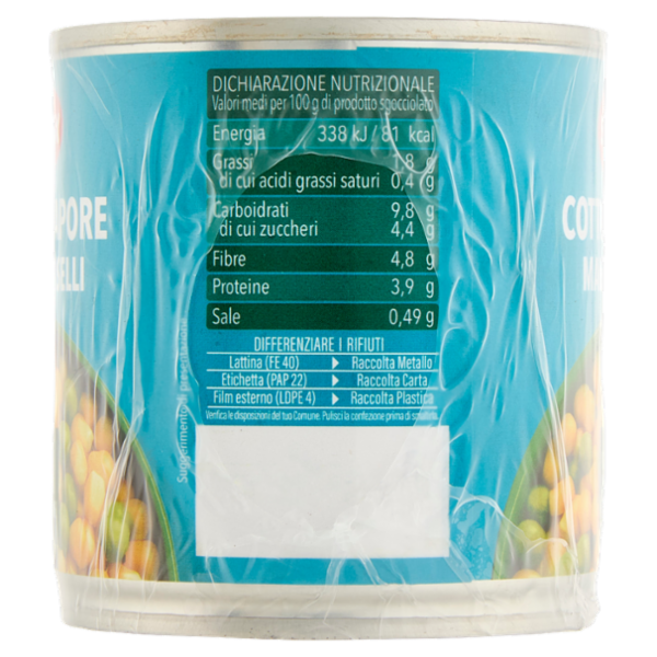 Selex Mais e Piselli al Vapore 3x170 g