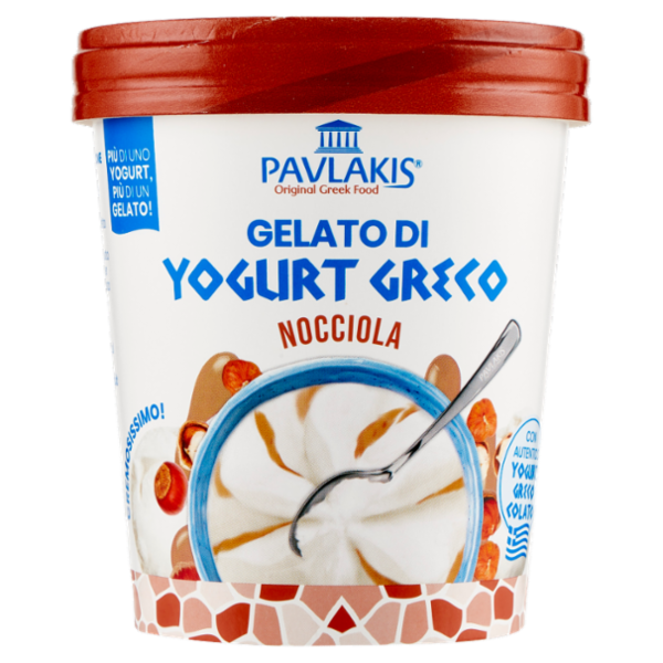 Pavlakis Gelato di Yogurt Greco Nocciola 320 g