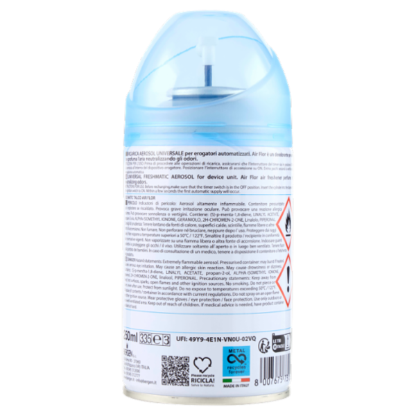 Air Flor ricarica spray automatica talco 250 ml