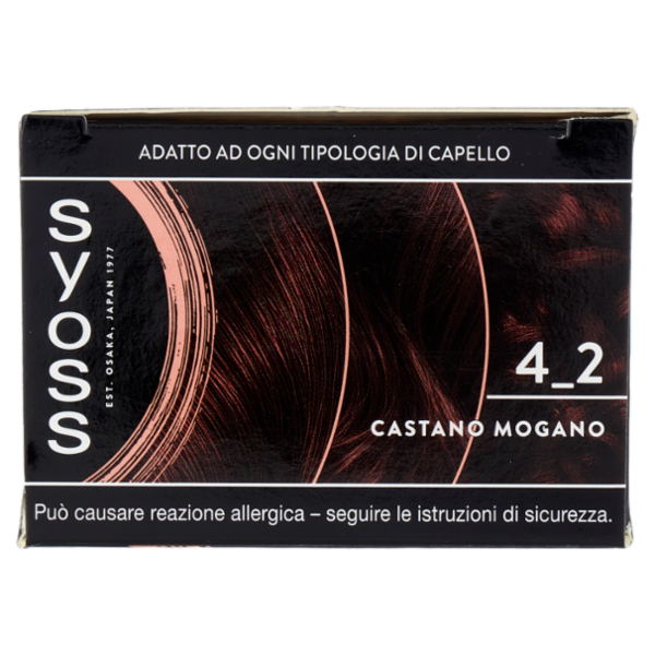Syoss By Palette Colorazione Permanente 4_2 Castano Mogano