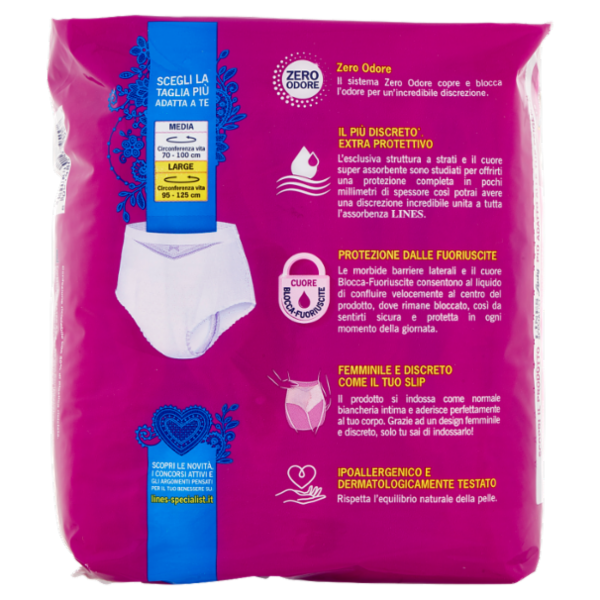 Lines Specialist Lady Pants Plus Tg.L 7 pz