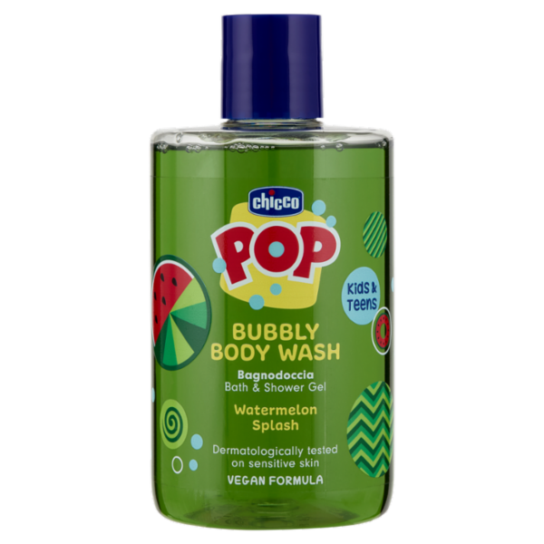 Chicco Pop Bubbly Body Wash Bagnodoccia Watermelon Splash 300 mL