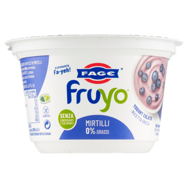 Fage fruyo Mirtilli 0% Grassi 150 g