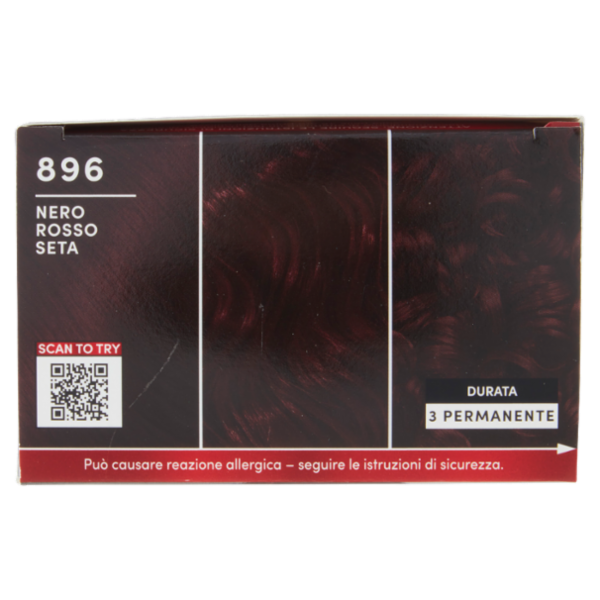 Brillance Colorazione Permanente Intensiva 896 Nero Rosso Seta