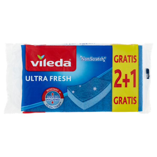 Vileda Ultra Fresh Soft - Antigraffio 2+1 pz