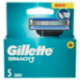 Gillette Mach3 Lamette di ricambio per Rasoio da Uomo, 5 Ricariche