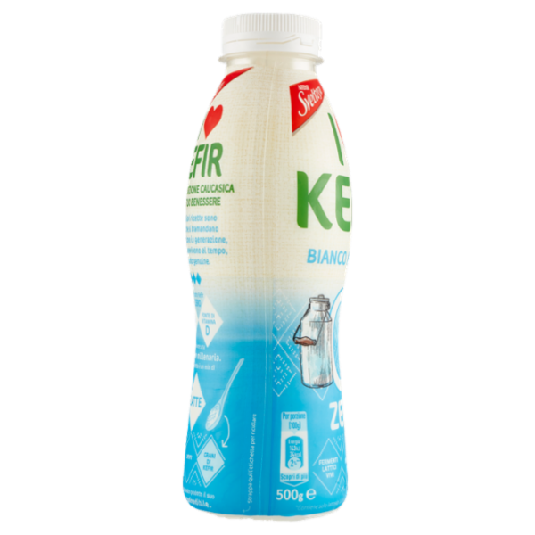 SVELTESSE I Love Kefir Bianco Naturale Zero 500 g