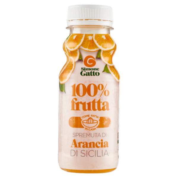 Simone Gatto Spremuta di Arancia di Sicilia 200 ml
