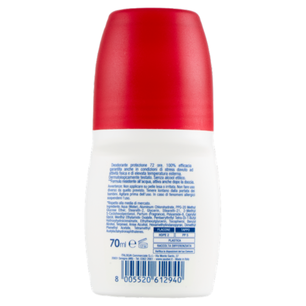 Sauber DeoActive sport & stress Roll on 70 ml