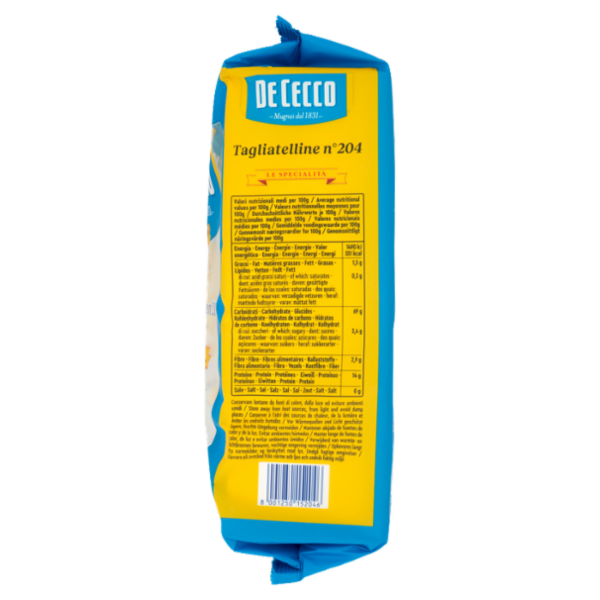 De Cecco Le Specialità Tagliatelline n°204 500 g