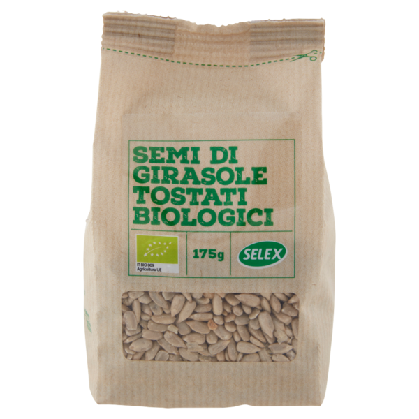 Selex Semi di Girasole Decorticati Tostati Biologici 175 g