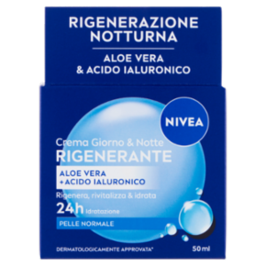 Nivea Crema Giorno & Notte Rigenerante Pelle Normale 50 Ml