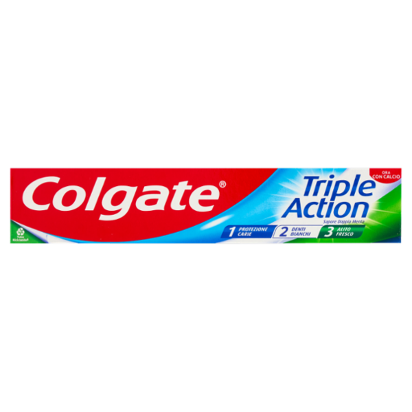Colgate dentifricio Triple Action protezione carie 75 ml