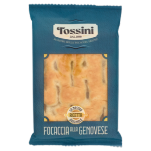 Tossini Focaccia Alla Genovese Focaccia All'Olio Extra Vergine D'Oliva 140 g