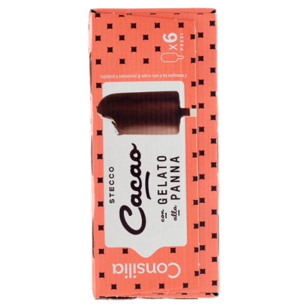 Consilia 6 Gelati Ricoperti al Cacao 300 g