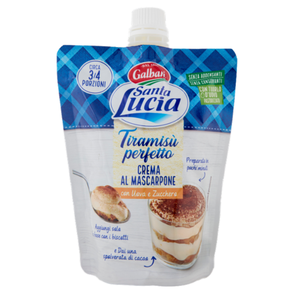 Galbani Santa Lucia Tiramisù perfetto Crema al Mascarpone 375 g