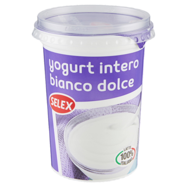 Selex Yogurt Intero Bianco Dolce 500 g