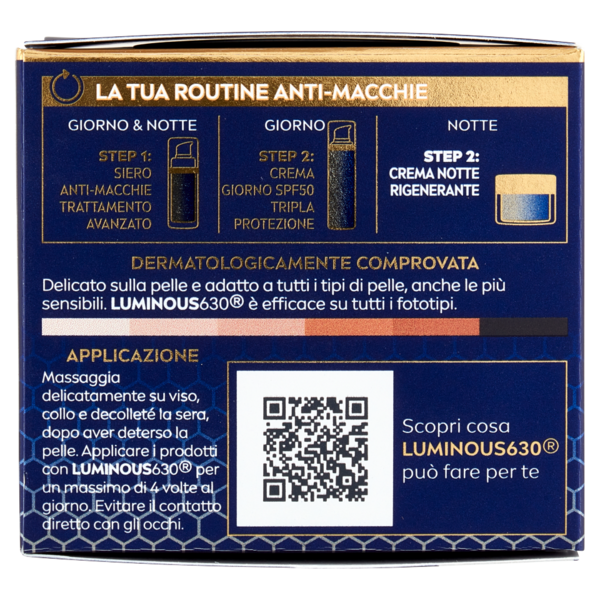 Nivea Cellular Luminous630 Anti-Macchie Crema Notte Rigenerante 50 ml