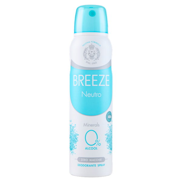 Breeze Neutro Minerals 0% Alcool Deodorante Spray 150 mL