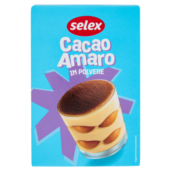 Selex Cacao in Polvere Amaro 75 g