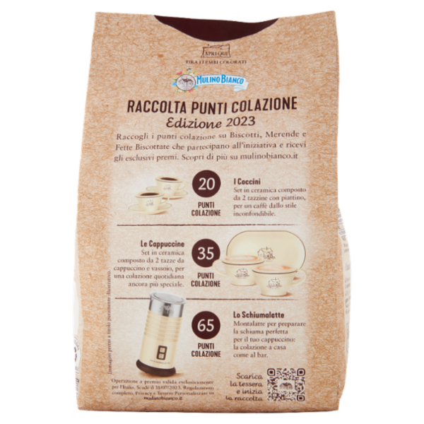 Mulino Bianco Molinetti con Farina Integrale di Grano Saraceno 350g