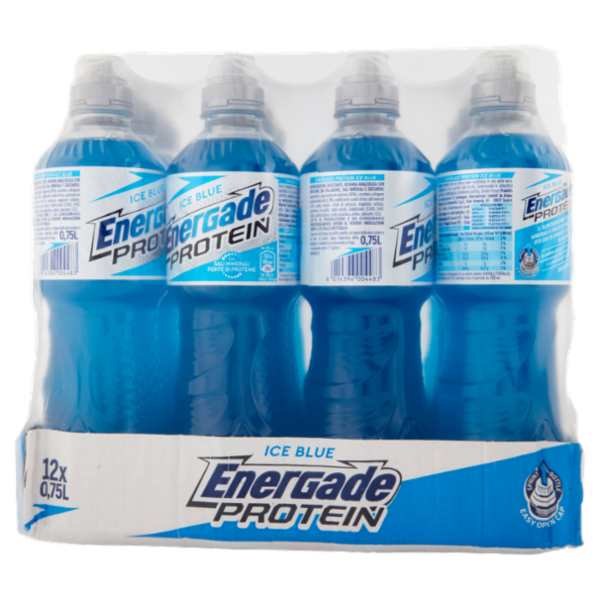 Energade Protein Ice Blue P&P 12 x 0,75 L