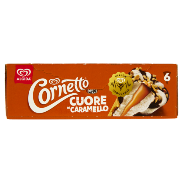 Cornetto Cuore di Caramello 6 x 57 g