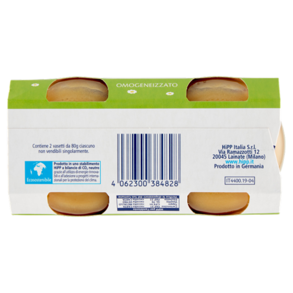 HiPP Biologico Frutta Mista Omogeneizzato 2 x 80 g