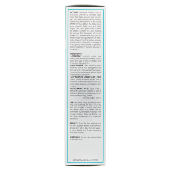 Clinians Intense A Bodycare Crema Idratante Elasticizzante 150 mL