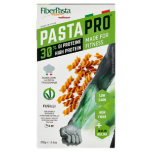 FiberPasta PastaPro 30% Di Proteine Fusilli 250 g
