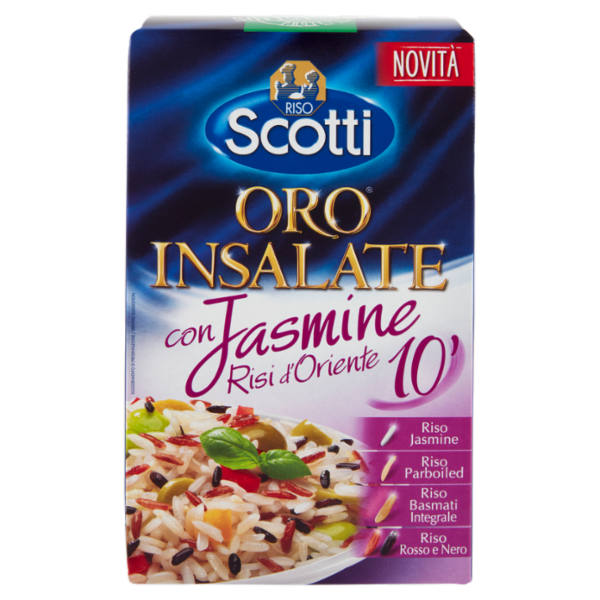 Riso Scotti Oro Insalate con Jasmine Risi d'Oriente 10' 800 g