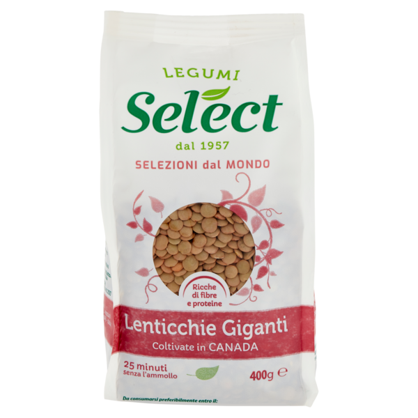 Select Selezioni dal Mondo Lenticchie Giganti 400 g