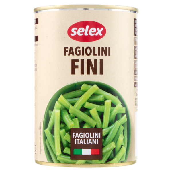 Selex Fagiolini Fini Lessati 400 g