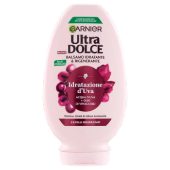 Garnier Ultra Dolce Balsamo Idratante & Rigenerante Idratazione D'Uva 250 Ml