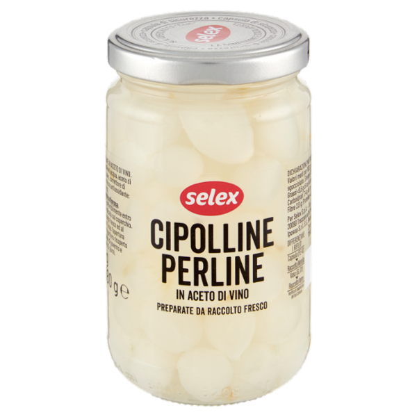 Selex Cipolline Perline Aromatizzate con Aceto di Vino 300 g