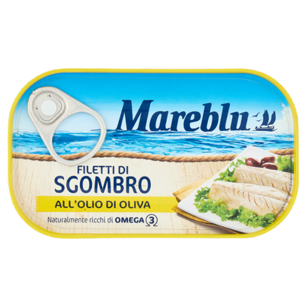 Mareblu Filetti di Sgombro all'Olio di Oliva 90 g