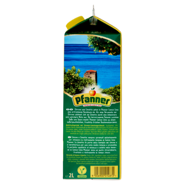 Pfanner Limone - Limetta 2 L
