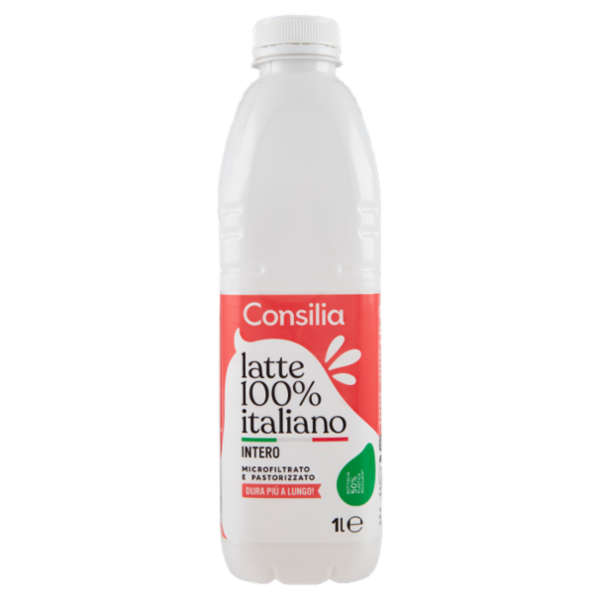 Consilia Latte Microfiltrato Intero 100% Italiano 1 L