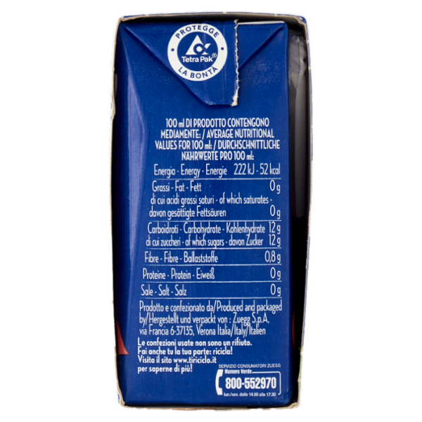 Zuegg Nettare di Pesca 3 x 200 ml